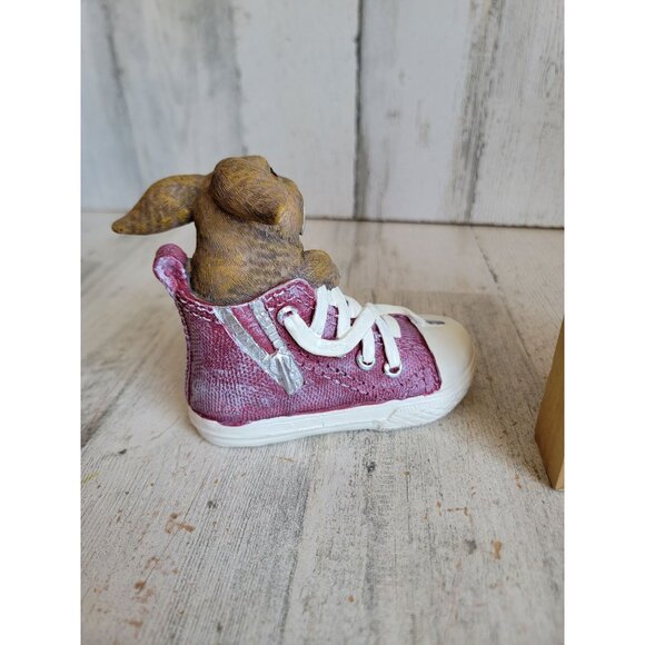 Easter unique bunny shoe i don't carrot all sign spring home decor set - Picture 4 of 12